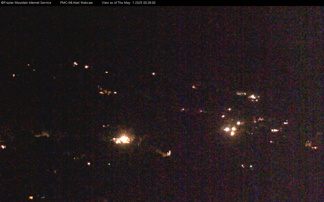 Latest View from PMC-Mt. Abel WebCam